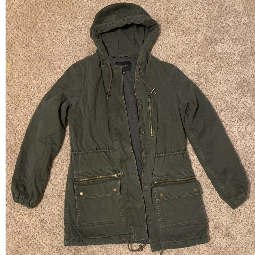 Hunter Green Banana Republic Jacket